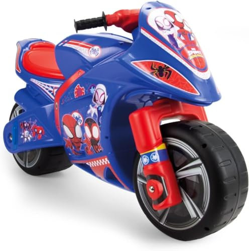 Laufrad Ab 4 Jahre 5 Jahre 6 Jahre 7 Jahre Kindermotorrad Rutscherfahrzeug Spidey Motorrad Kinder Breite Räder Ergonomisch Stabil Tragbar Geschenk Geburtstag Jungen Mädchen Indoor Outdoor