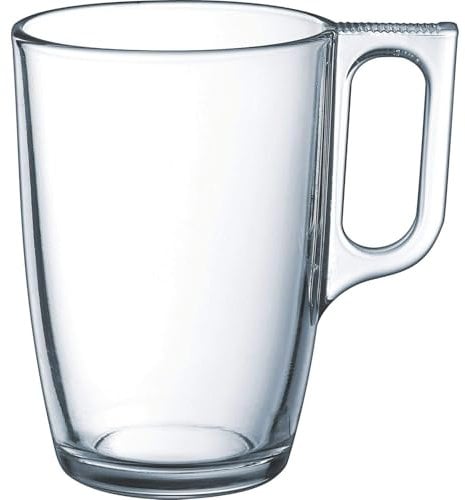 Luminarc Van Well New - Juego de tazas de café (320 ml, 11 cm, 6 unidades)