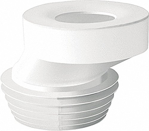 WC-Anschluss exentrisch 40mm Durchmesser 100-110 Farbe: weiss