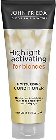 John Frieda Sheer Blonde Highlight Activating Moisturising Conditioner for Lightened and Highlighted Blonde Hair 250 ml