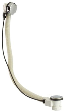 Kit d'évacuation rond avec trop-plein W BATH06 C Bristan