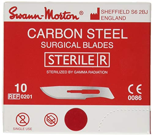 Lama BISTOURI STERILE N10 SM b/100 (115502) MCE