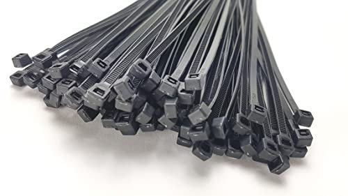 Kabelbinder 200mm Schwarz 100Stck. | Premiumqualität von PC24 Shop & Service