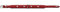 HUNTER MAGIC STAR Hundehalsband, mit Sternen, Leder, weich, 37 (XS-S), rot