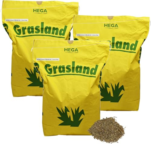Weide Grasland Weidemischung ohne Klee 30kg Mähweide Wiese Gras Weidegras