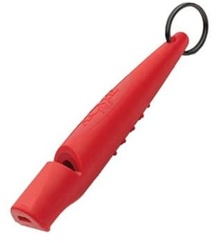 ACME Hundepfeife No. 210,5 | Original aus England | Ideal für die Hundeausbildung | Robustes Material | Genormte Frequenz | Laut und weitreichend (coral red)