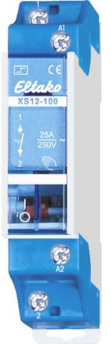 Eltako Stromstoßschalter 230V. 1 Schließer 25A/250V AC XS12-100-230V