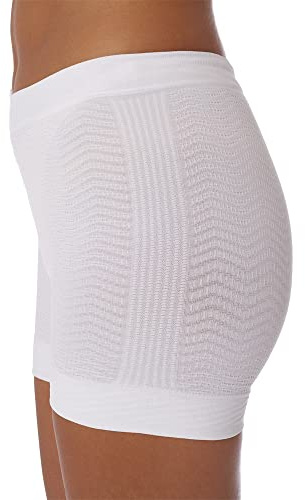 SOLIDEA Panty Silhouette Anti-Cellulite Shorts 4XL-XL Bianco