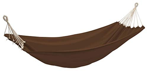 vidaXL Hängematte Mehrpersonen Doppel-Hängematte 260 x 150 cm XL braun