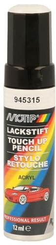MoTip Car Paint 12ml Touch Up Brush - Kompakt White
