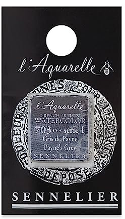 Sennelier Watercolour 1/2 Pan S1 - Payne's Grey