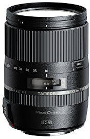Tamron B016E 16-300 mm F3.5-6.3 Di II VC PZD Macro Lens- Black