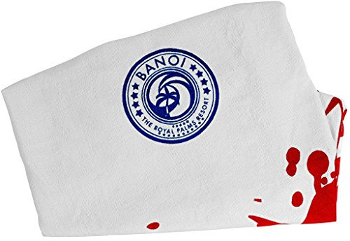 Surreal Entertainment Banoi Resort Handtuch 100 % Baumwolle 76,2 x 152,4 cm Wei├č