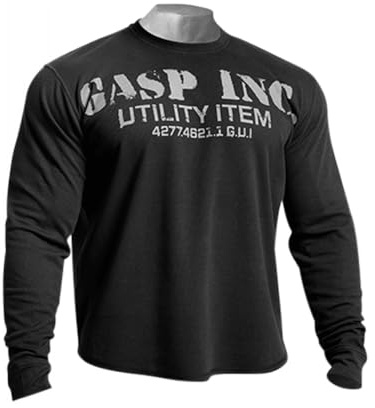 GASP Herren Thermal Gym Sweater Thermal Gym Sweater