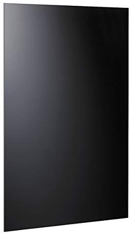 ALCO-Albert 6980-11 - Magnetische Glastafel, 100 x 65 cm, rechteckig schwarz