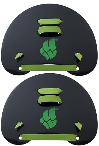 MAD Wave Finger Paddles – Schwimmpaddles mit hydrodynamischer Form | Handbretter für effektives Schwimmtraining & alle Schwimm-Stile – Komfortable Finger-Paddles für Schwimmer