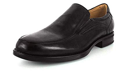 Florsheim Midtown Moc Toe Slip On Men's Slip On, 9 5E US, Black