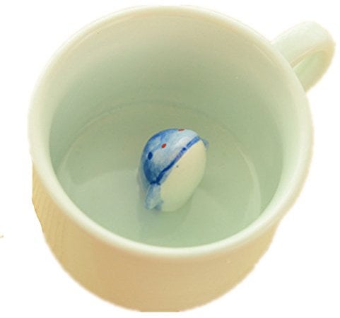 ZaH Tasse à café 3D avec motif animal mignon à l'intérieur de la tasse en céramique de dessin animé pour garçons, filles, enfants – Tasse à thé pour fête, bureau, matin, thé, jus, lait, chocolat,