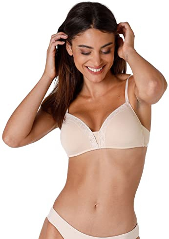 Lovable Reggiseno Balconette Senza Ferretto in Microfibra | Coppe Leggermente Imbottite | Comfort Invisibile sotto Abiti | Intimo Sensual Touch Donna