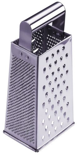 Progressive International HG-925 Prepworks by Progressive Deluxe Stainless Steel Box Grater, Stainless-Steel, Silver