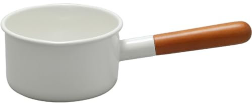 Noda Horo Made in Japan Pochika Milk Pan 12cm Enamelware