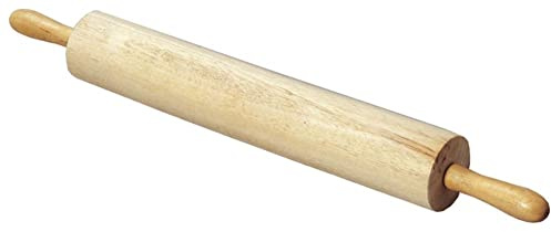 Teigrolle aus unbehandeltem Hartholz - 64 cm