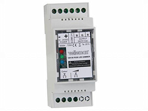 Velleman Modules VM150 RGB LED Dimmer for Din Rail