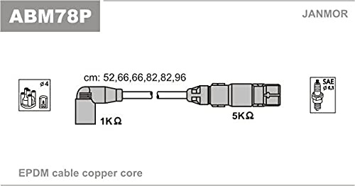 Janmor ABM78P Zündleitungssatz