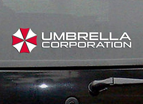 Underground Graphix 2x Umbrella 12cm Kralle Claw Auto Tuning Styling Motorrad Aufkleber, Schwarz, Vinyl, Wasserfest, Innen und Außen, Horror, Kratzfest, Wiederverwendbar