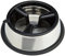 CROCI Slow Eating Bol en Acier 2 en 1 pour Chien 27 cm