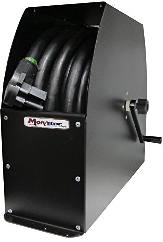 MORryde REEL56-001H Easy Reel Cord Spooler - Tall,Black