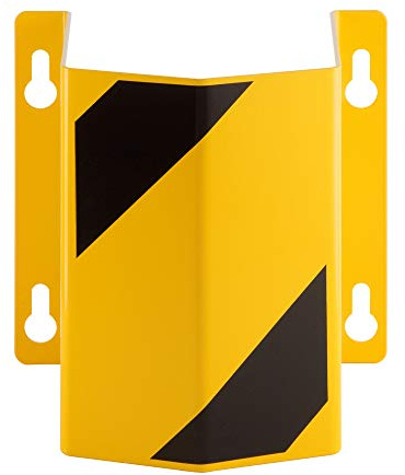 Moravia MORION Rohrschutz klein 300 (Wandmontage; 300 x 292 x 230 mm, gelb / schwarz) Nr. 20028445