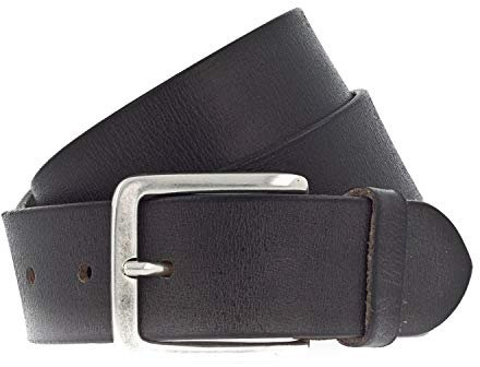 VANZETTI Herren Ledergürtel Made in Germany anthrazit 100
