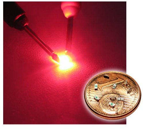 world-trading-net 50 SMD LED 0603 ROT Typ WTN-0603-120r rote red