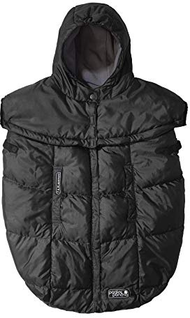 7AM Wintercover 3-in-1 Babytrage, Kinderwagen, Kindersitz - Pookie Poncho Wetterschutz mit austauschbarer Kapuze für Babys und Kleinkinder (0-4J)
