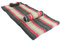 Thaimatten Set: Matte 80x200 cm mit Nackenkissen und Rolle. Thaikissen mit Füllung aus Kapok