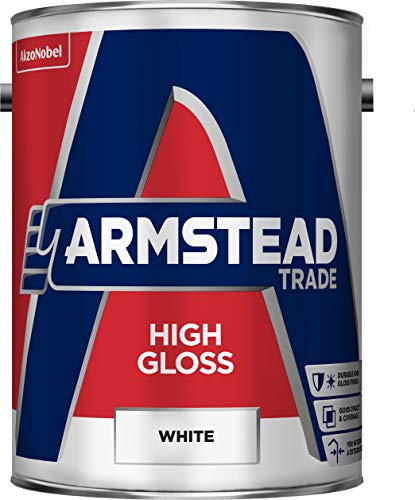 Armstead Trade High Gloss Paint White 5 Litres