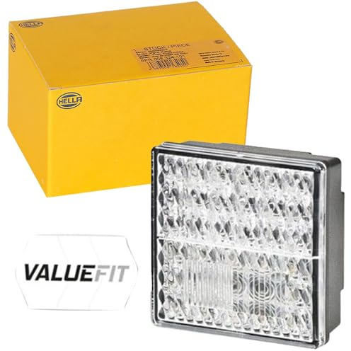 Hella VALUEFIT Rückleuchte - LED - 12V - Anbau/geschraubt - ECE | Lichtscheibenfarbe: transparent - Stecker: offene Kabelenden - rechts/links - Menge: 1-2NR 357 029-061