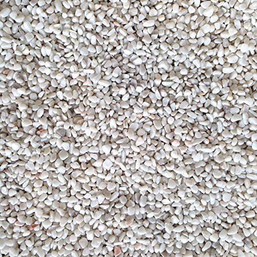 NATURAL COLOUR Aquarium Gravel - White - 6-8mm 5kg
