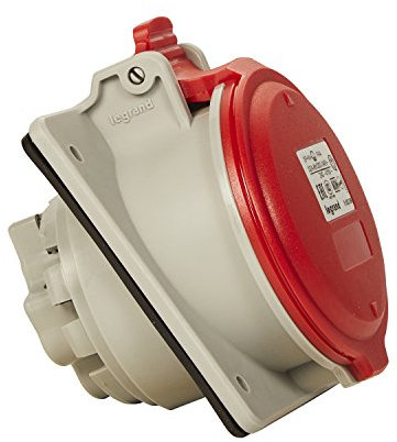 Legrand CEE enchufe de instalación, 32 A, rojo, 1