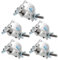 Truss Clamp-JLTPH 5PCS Heavy Duty 32-35mm Stage Light Hook Clamp/Speaker Stands Moving Head Light Par Light Truss Clamps/Aluminum Alloy Finish