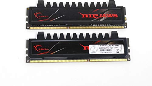 G.Skill PC1333 Arbeitsspeicher 4GB (1333 MHz, 240-polig, 2x2GB) DDR3 CL7 RAM Kit