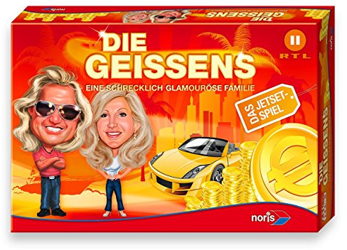 noris 606920096 - Die Geissens, Eine schrecklich glamouröse Familie, Familienspiel