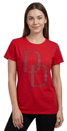 Marvel Daredevil Logo Red Women's T-Shirt