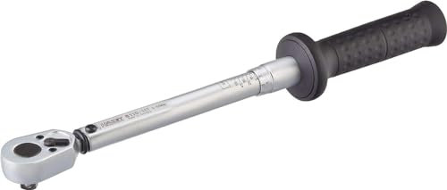 HAZET Drehmomentschlüssel 6110-1CT I Vierkant-Antrieb 10 mm (3/8 Zoll), Umschaltknarre 5-60 Nm, 2% Genauigkeit I Hochpräzise Premium Drehmoment-Werkzeuge - für höchste Ansprüche