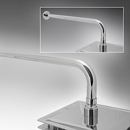 Duschkopfhalterung Regenwald Regendusche Brause Rainshower Kopfbrause Brausekopf Amatur Rund 28cm