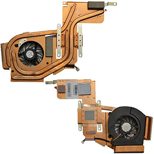 Bucom CPU Lüfter mit Heatsink Fan kompatibel mit IBM Lenovo Thinkpad Z61M Z61P 41W6571 Kühler Kühlkörper 3 Pin