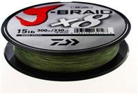 Daiwa J-Braid X8 0,10mm 7Kg 300m Green Geflochtene Schnur