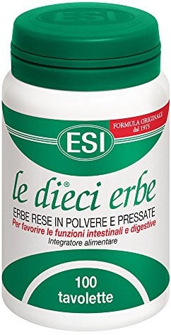 ESI-LE DIECI ERBE 100 TAVOLETTE