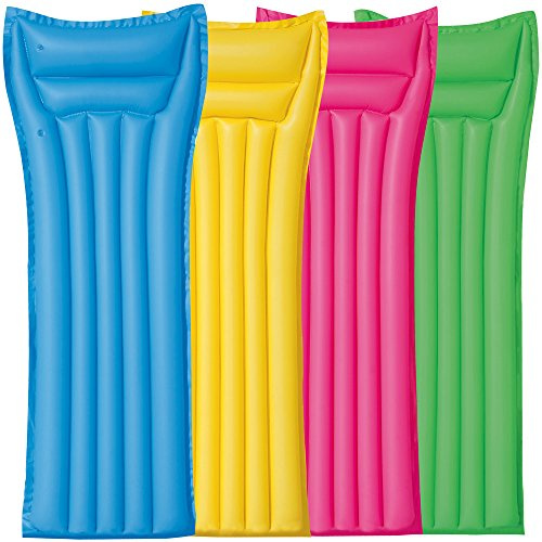 Bestway Air Mattress Water Mattress Pool Lounger Water Mattress Beach Mat Finish 183 x 69 cm Blue